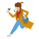 Avatar of Vocabulary Set Bergegas