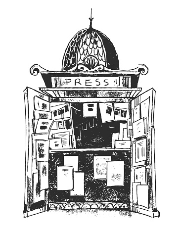 "newspaper kiosk" picture