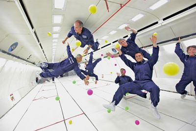 "weightless" picture