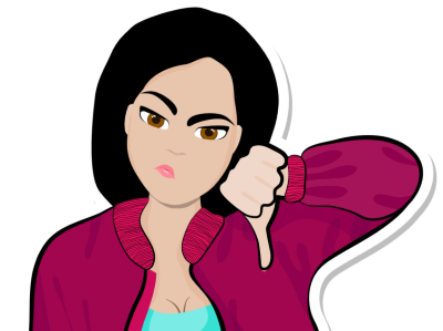 "contemptuous" picture