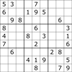 "sudoku" picture