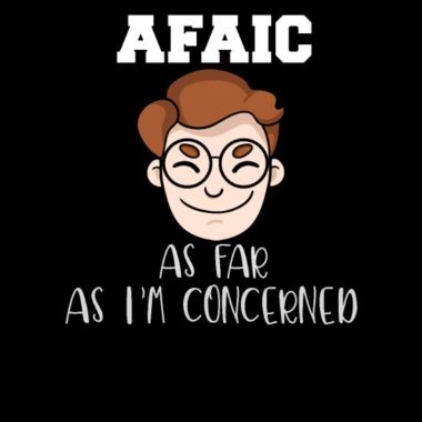 "AFAIC" picture