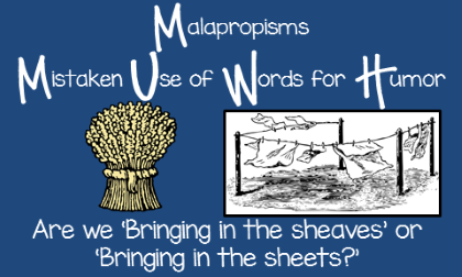 "malapropism" picture