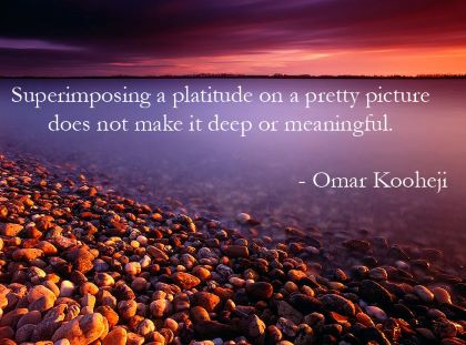 "platitude" picture