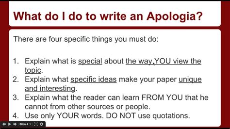 "apologia" picture