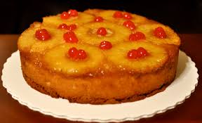 "upside-down cake" picture