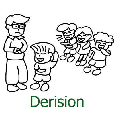 "derision" picture