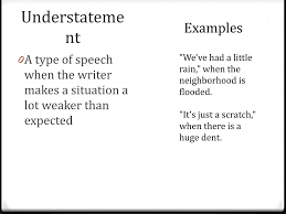 "understatement" picture