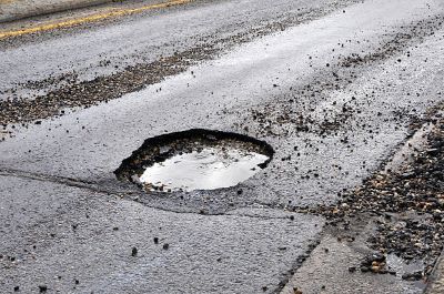 "pothole" picture
