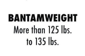 "bantamweight" picture