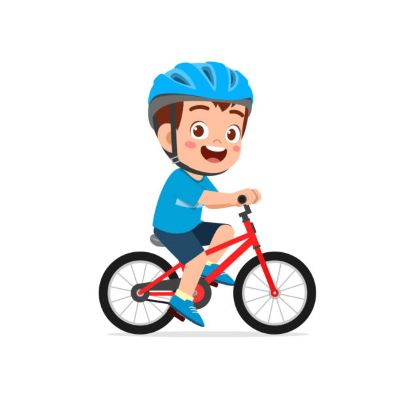 "riding a bike" picture