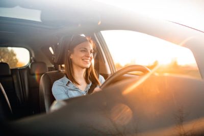 "driving a car" picture