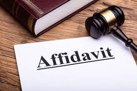 "affidavit" picture