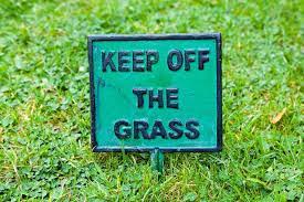 "keep off" picture
