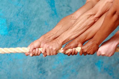 "pull together" picture