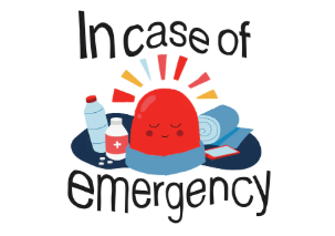 "in case of" picture