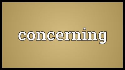 "as far as something is concerned" picture