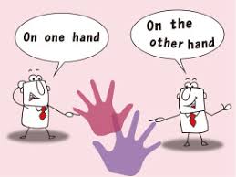 "on the other hand" picture