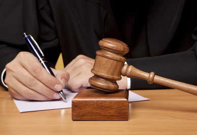 "take someone to court" picture