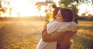 "give someone a hug" picture