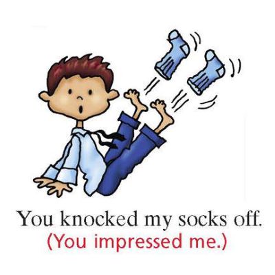 "knock your socks off" picture