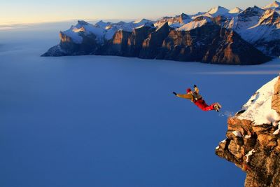 "take the plunge" picture