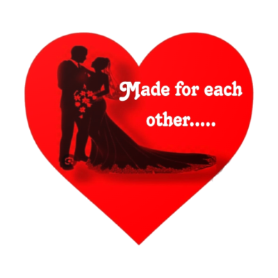 "be made for each other" picture