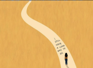"have a long way to go" picture
