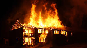 "go up in flames" picture