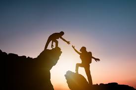"lend someone a helping hand" picture