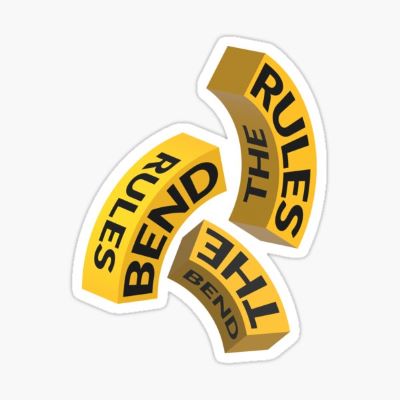 "bend the rules" picture