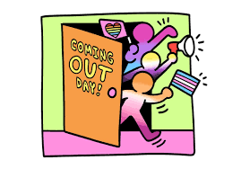 "come out of the closet" picture