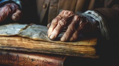 "old hand" picture