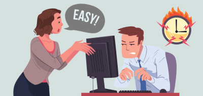 "easier said than done" picture