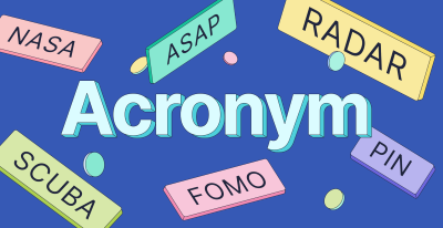 Acronem acronym nghĩa là gì? | Từ điển Anh-Việt Lingoland